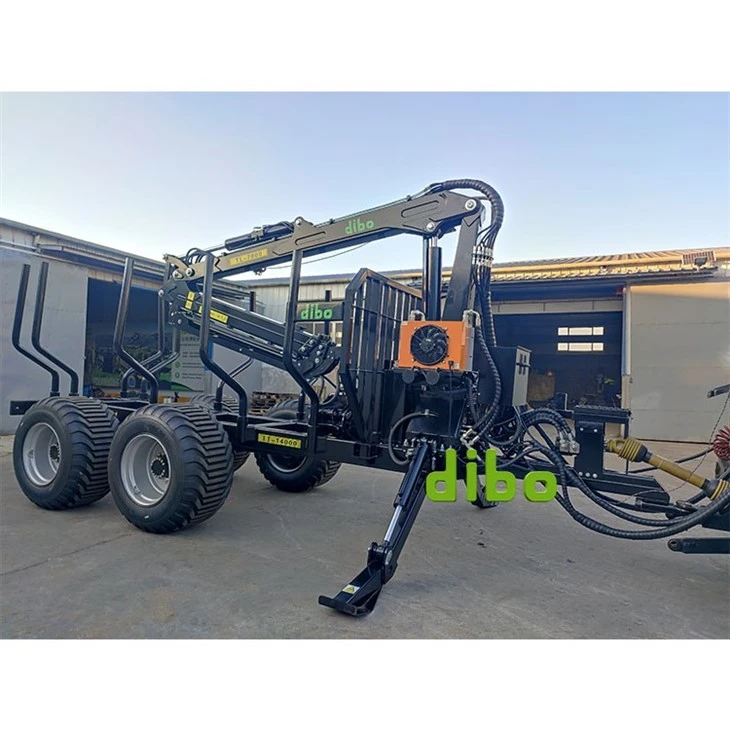 Timber Trailer With Grapple manufacturers